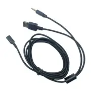 Headphone Cable for Arctis 3/5/7 Headsets Cord Improve Sound Experience