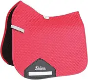 Performance Dressage Horse Saddlecloth (UK Size: 17in - 18in) (Deep Red)