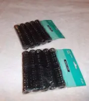NEW 1 Black Sassy & Chic Snap Cover Rollers 10 pack