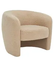 Safavieh Couture Everly Barrel Back Accent Chair
