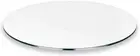 Pro Safe Glass 15" Round Tempered Glass Table Top 3/8" Thick Flat Edge - Clear