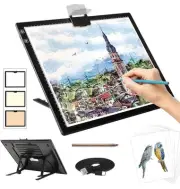 A3 Rechargeable LED Light Pad Tracing Light Box Diamond Painting Rechargeable db
