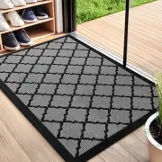 Door Mat for Indoor Entrance: Welcome Mats for Front Door Ultra Thin Washable...