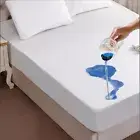 Cooling Nylon Mattress Protector Cover Waterproof Dust Mite Allergen Proof TWIN