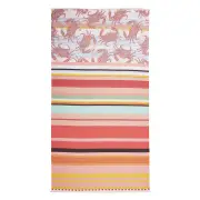 Oilily Cotton Digital Print Large Towel Crazy Crabs