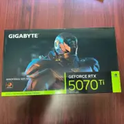 New Gigabyte NVIDIA GeForce RTX 5070 Ti WINDFORCE OC SFF 16G Video Graphics Card