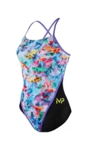 Size 32 Michael Phelps Training Racing Swim Suit Aqua Infinity Tech! Women Cars