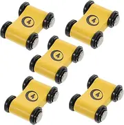 Milisten 5pcs Toddler Wooden Car Adventure Track Toy Compact Mini Racing Cars Set for Early Learning Educational Desktop Toy for Kids