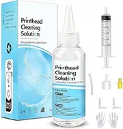 TAAUS 100ml Printhead Cleaner Kit - Compatible with Epson, HP, Canon, Brother Inkjet Printers - Printer Head Cleaning Solution for Improved Print Quality