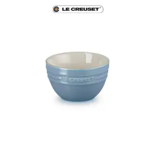 【Le Creuset】瓷器韓式飯碗10cm(礦石藍)