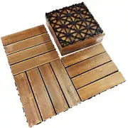 Arlai Wood Composite Decking, Deck Tiles, Interlocking Flooring Tiles, Patio ...