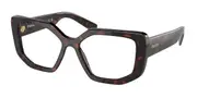 Prada PR A04VF Asian Fit 16N1O1 Men's Glasses Tortoiseshell Size 55 - Private Health Rebate - Blue Light Block Available