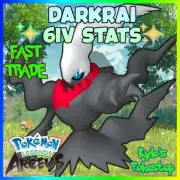 6IV REGULAR DARKRAI MAX EFFORT VALUES POKEMON LEGENDS ARCEUS PLA