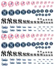 1/64 NY New York Yankees WaterSlide Decals MADE IS THE USA