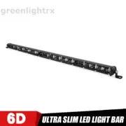 20inch Slim LED Work Light Bar Fog Lamp Spot Flood Driving Offroad Truck SUV ATV