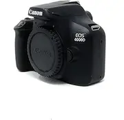 Canon EOS 4000D DSLR Camera Body - Black