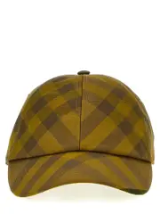 [Burberry] Burberry-Check Cap Cappelli Giallo-Uomo S Yellow