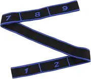 yuksok Stretch Resistance Band, Stretch Strap, Segmented Stretch Band, Home Gym Multi Loop Yoga Stretching Strap for Workout