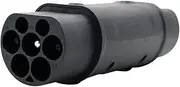 Connector Electric Vehicle Charger Socket 32A EV Charger Adapter Type 2 to Type 1 Converter for Electric Vehicle Charging IEC 62196-2 to SAE J1772 Connector(Type 2 to GBT)
