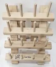 June Tailor 32 Spools of Thread Bobbin Rack Holder 6 1/2 x 5 x 2 1/2 in. New