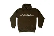 Motor Racing Pulse - Funny Novelty Hoodies Hoodie