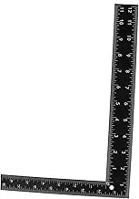 NUOBESTY Framing Square Carpenter Tool Precision Measuring Ruler for Leather Crafting Woodworking Durable Square for Accurate Measurements DIY Projects