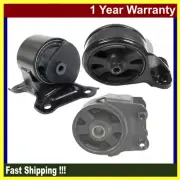 For Hyundai Sonata Base 2.4L Engine Motor & Trans. Mount Set 3PCS 6101 7106 7100 (for: Hyundai)