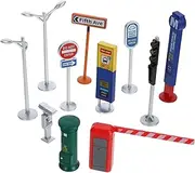 BCOATH 1 Set Traffic Sign Simulation Road Signs for Educational Table Play Safe Traffic Awareness Learning