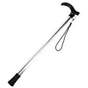 Metal Walking Stick Travel Cane Pole Compact Adjustable Lightweight
