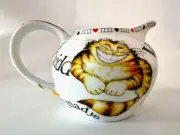 Paul Cardew Alice in Wonderland's Cafe Coffee Tea Creamer Pitcher Cheshire Cat