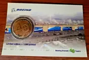 Unopened Limited Edition (1,000 made) Boeing Everett Commemorative Coin (2007)