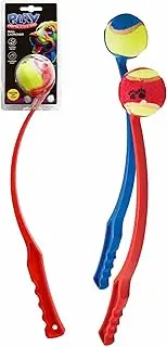 UBL Pet Ball Chucker, Assorted Colors, 48 cm (3 Pieces)
