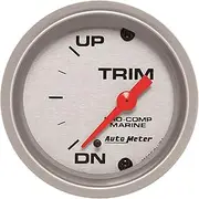 AutoMeter Auto Meter 200766-33 Ultra-Lite Gauge, Trim Level, 2 1/16", 0Ωdown-90Ωup, Electric, Marine Silver