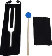 432 Hz Tuning Fork Set for Musical Instrument Chakra, Stress Alleviation, Rel...