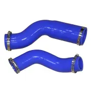 Silicone Intercooler Pipe Set Kit Blue Fits Mitsubishi Triton 2.4L MQ MR 2015+