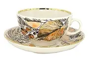Lomonosov Porcelain Tea Set Cup and Saucer My Garden 2 pc