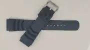 BAND STRAP FOR SEIKO DIVERS WATCH 22MM BLACK FREE SHIPPING