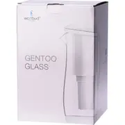 Ecobud Gentoo Glass Alkaline Water Filter Jug White 1.5L