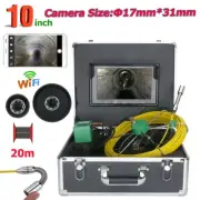 20M Wireless 17mm Industrial Drain Pipe Sewer Inspection Camera System 1000 TVL