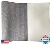 Easyou Calligraphy and Painting Mat Desk Pad Felt Reversible 50% Wool Mat Gre