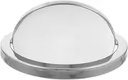 TEMPNAP Stainless Steel Swing Lid Replacement Cover for Trash Bin Trash Waste Cover for Kitchen Countertop and Bathroom Easy Installation Elegant Design