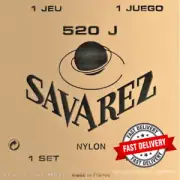 SAVAREZ YELLOW CARD VERY HIGH TENSION CLASSICAL GUITAR STRINGS 520J