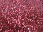Extra Large Red Sequin Round Tablecloth - 132 Inches - Xmas/Wedding Decor (DA30)