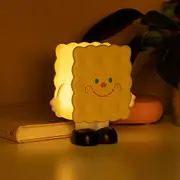 Cookies Night Light Bedroom Bedside Atmosphere Light USB Charging LED Light