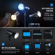 NEEWER MS150C RGB LED Video Light with App Control