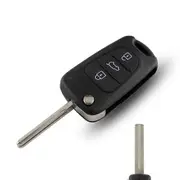 Key Housing For Hyundai Avante I20 I30 IX35 Remote Car Key Shell Fob Cover Case Flip Folding For Kia With Blade 3 Button TOY40 Blade