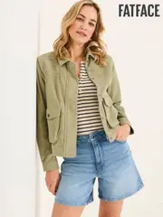 FatFace Sienna Dusky Green Cord Jacket (AV4235) | $159