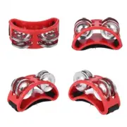 Foot Shaker Hand Foot Jingle Drum Percussion Instruments Foot Tambourine