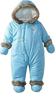 [Disney] ABSORBA Baby Boys' Newborn B Microfiber Snowsuit
