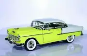 1:18 Ertl Chevy Bel Air '55 HT neptune green, coral, gypsy red, or harvest gold